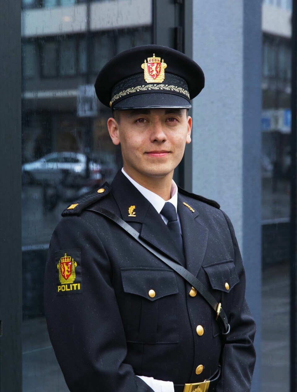 DRØMMEN: Kim Eirik Nygaard vil jobbe som politi.