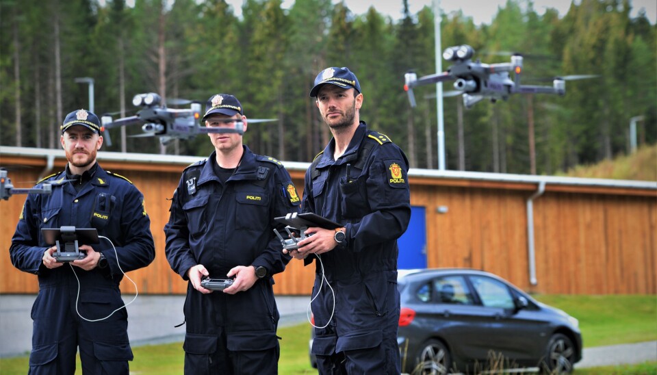 83 prosent vil at politiet skal kunne bruke droner i tidlig innsatsfase