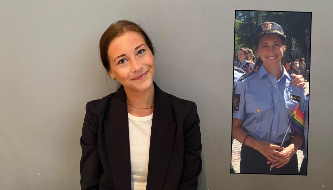 Det ble ingen studentavslutning med finstas og festivitas i Oslo rådhus i år. Det uniformerte bildet av Marita Sivertsen ble tatt under Pride i Oslo i 2018. Det ble ingen studentavslutning med finstas og festivitas i Oslo rådhus i år. Det uniformerte bildet av Marita Sivertsen ble tatt under Pride i Oslo i 2018.