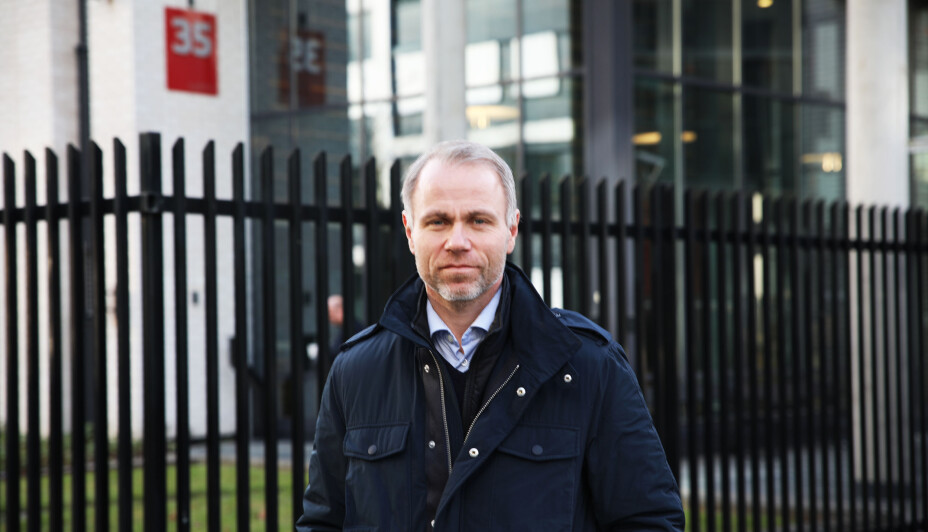 Helge Mehus, leder for livvaktseksjonen ved PST.