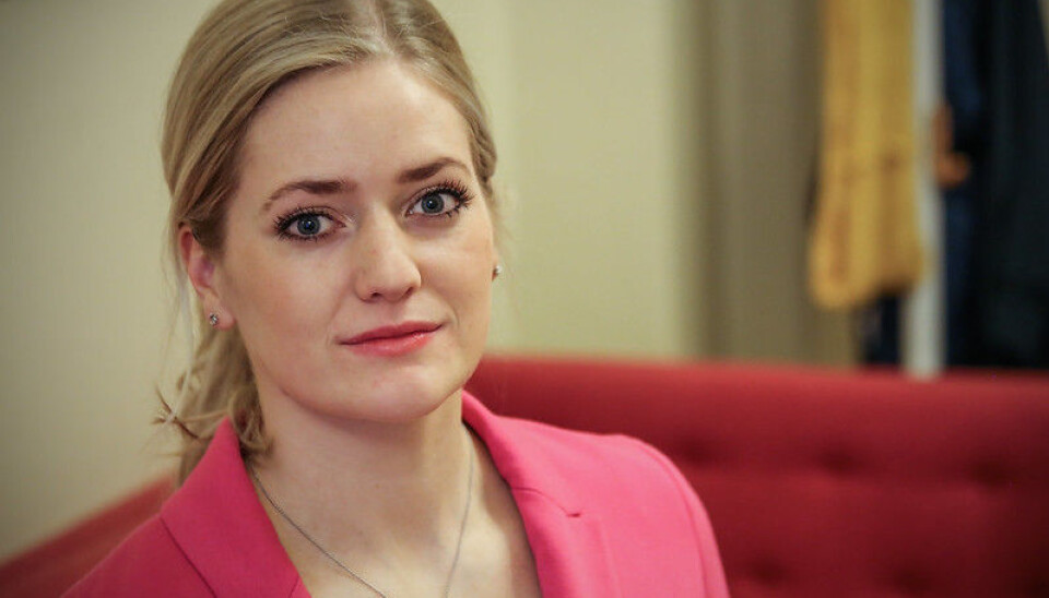 Emilie Enger Mehl, justispolitisk talsperson i Senterpartiet. Emilie Enger Mehl, justispolitisk talsperson i Senterpartiet.