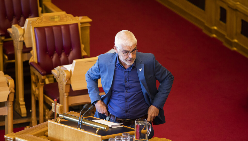Petter Eide, justispolitisk talsperson for SV. Petter Eide, justispolitisk talsperson for SV.