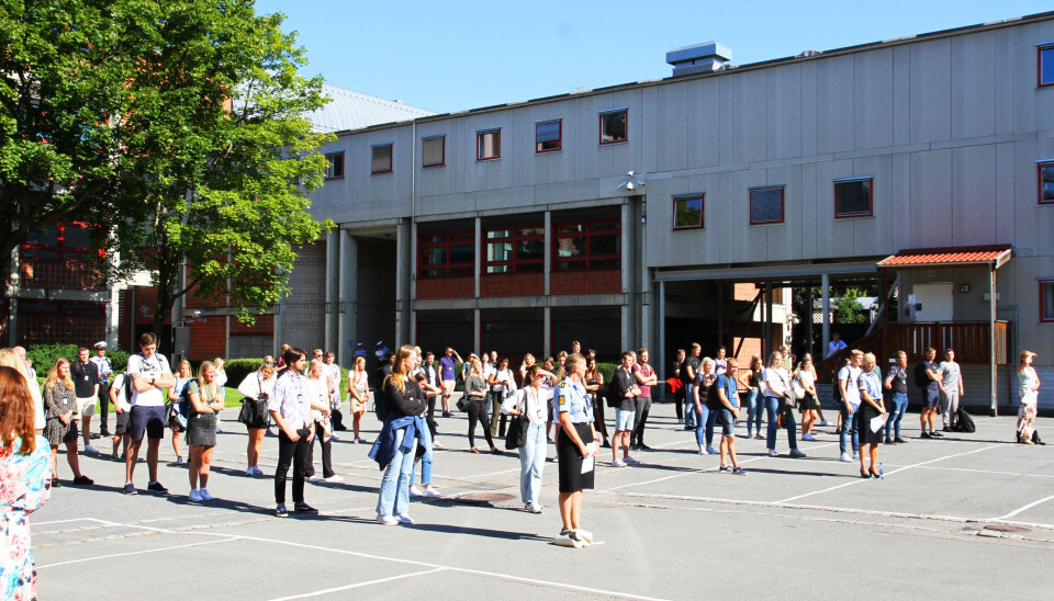 ROPT OPP KLASSEVIS: I år er det kun 96 studieplasser ved Politihøgskolens studiested i Oslo, etter at regjeringen bestemte at hele kuttet skulle tas i Oslo