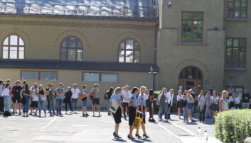 I dag startet studieåret for politistudentene ved alle Politihøgskolens studiesteder. Her fra Politihøgskolen i Oslo. I dag startet studieåret for politistudentene ved alle Politihøgskolens studiesteder. Her fra Politihøgskolen i Oslo.