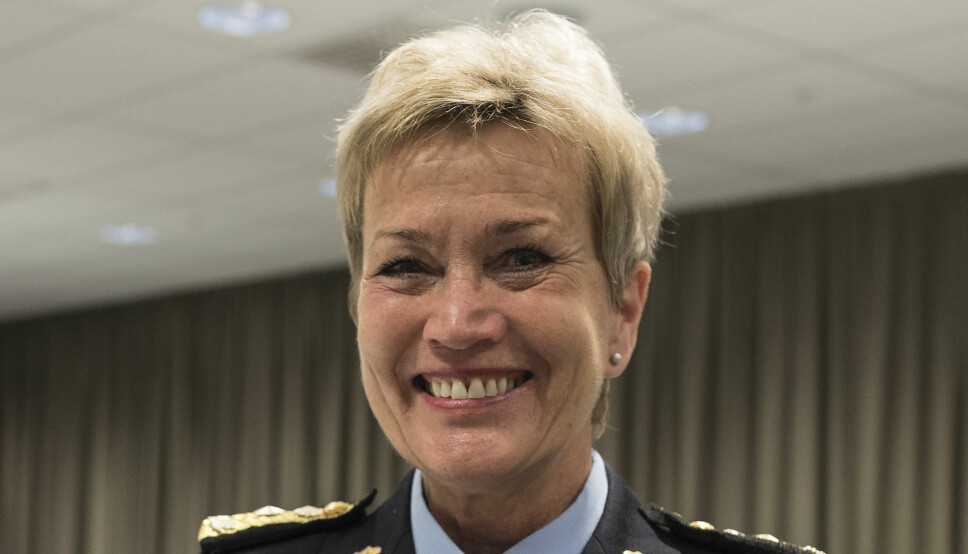 Politimester Kirsten Lindeberg i Agder politidistrikt.