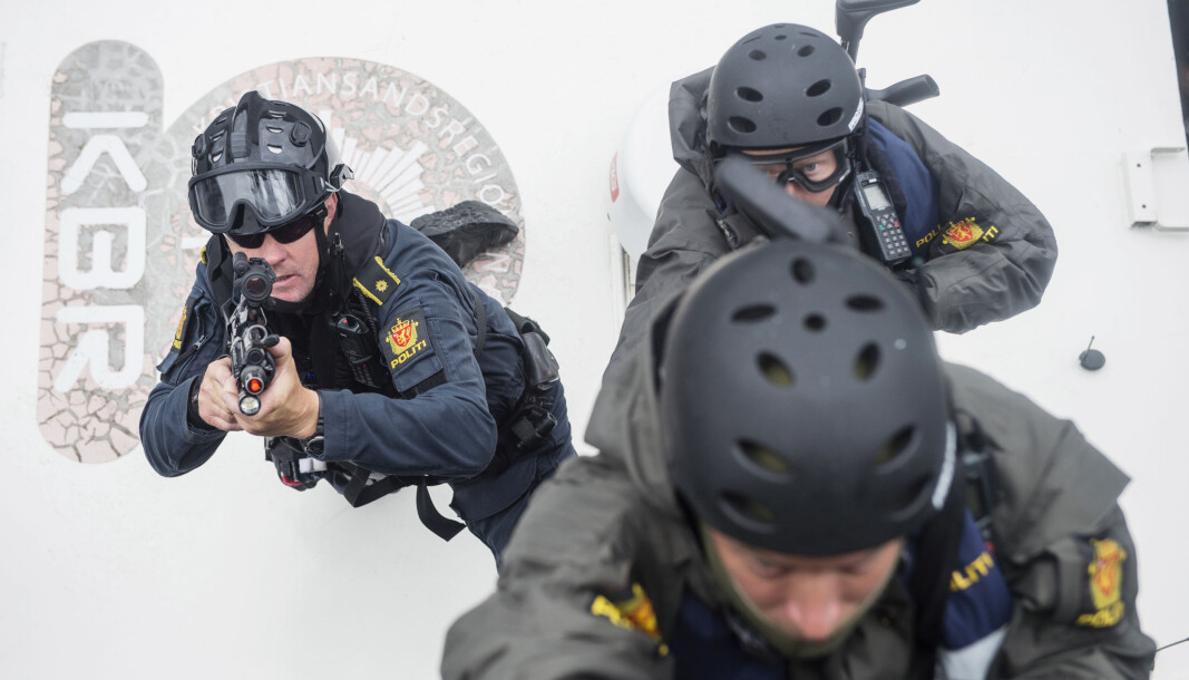 Bildet er et illustrasjonsfoto, tatt under en UEH-øvelse i 2018. Bildet er et illustrasjonsfoto, tatt under en UEH-øvelse i 2018.