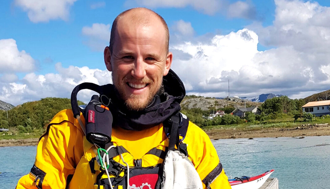 Mads Skipanes forteller at det var en utrolig opplevelse å padle langs norskekysten. Mads Skipanes forteller at det var en utrolig opplevelse å padle langs norskekysten.