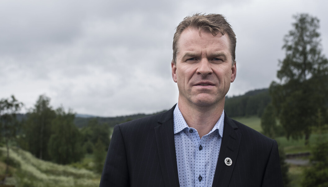 Sigve Bolstad, leder i Politiets Fellesforbund. Sigve Bolstad, leder i Politiets Fellesforbund.