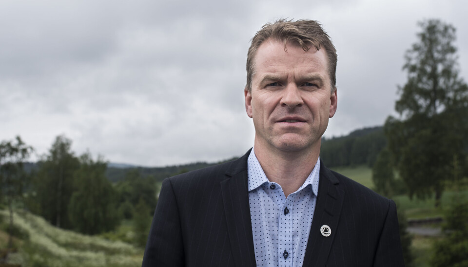 Sigve Bolstad, leder i Politiets Fellesforbund.