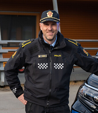 Sysselmannsførstebetjent Anders Haugerud. Sysselmannsførstebetjent Anders Haugerud.