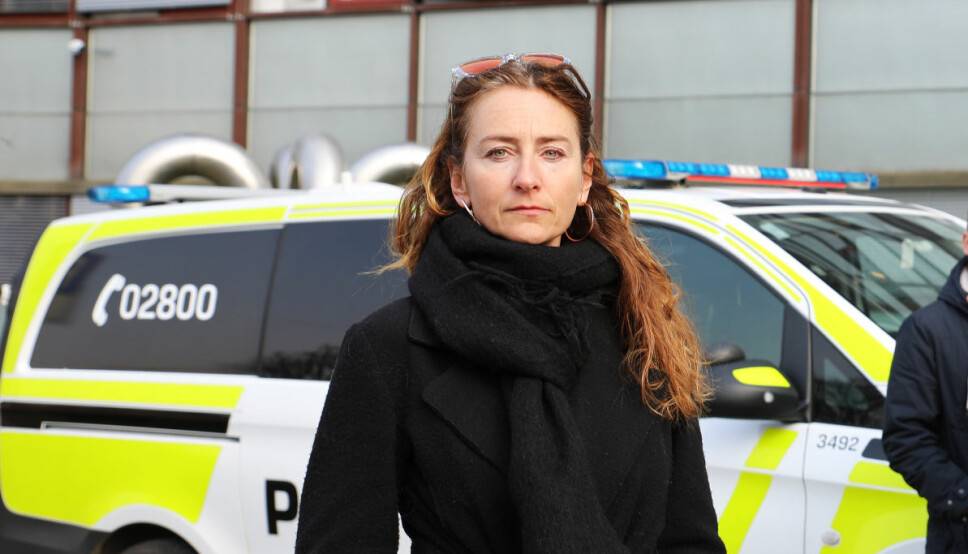 Kristin Aga, leder av Oslo politiforening.