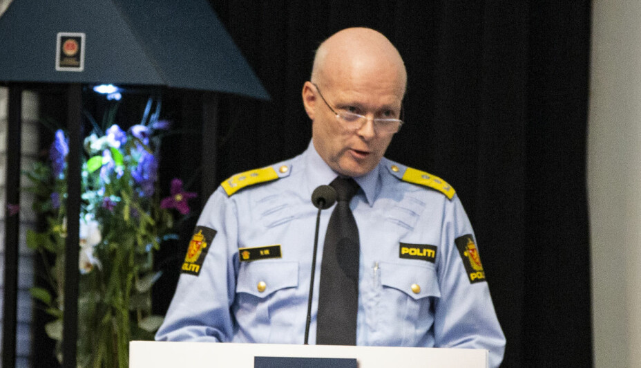 Hans Vik, politimester i Vest politidistrikt.