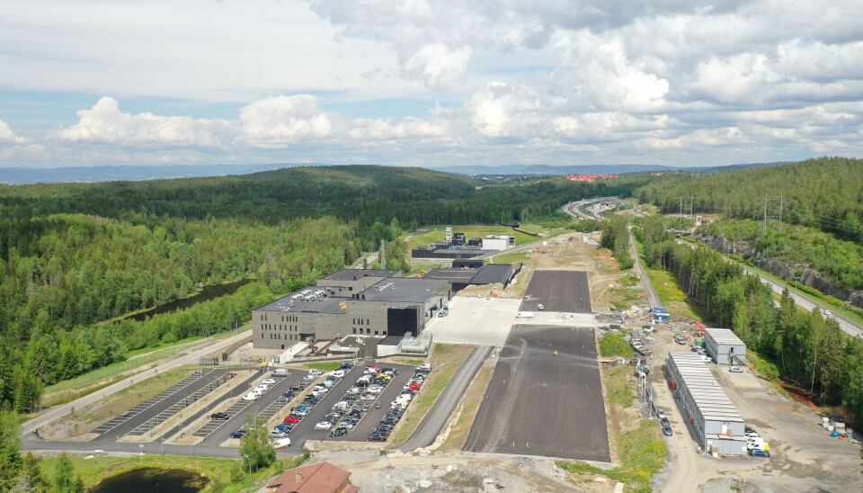 Beredskapssenteret ved Taraldrud utenfor Oslo. Beredskapssenteret ved Taraldrud utenfor Oslo.