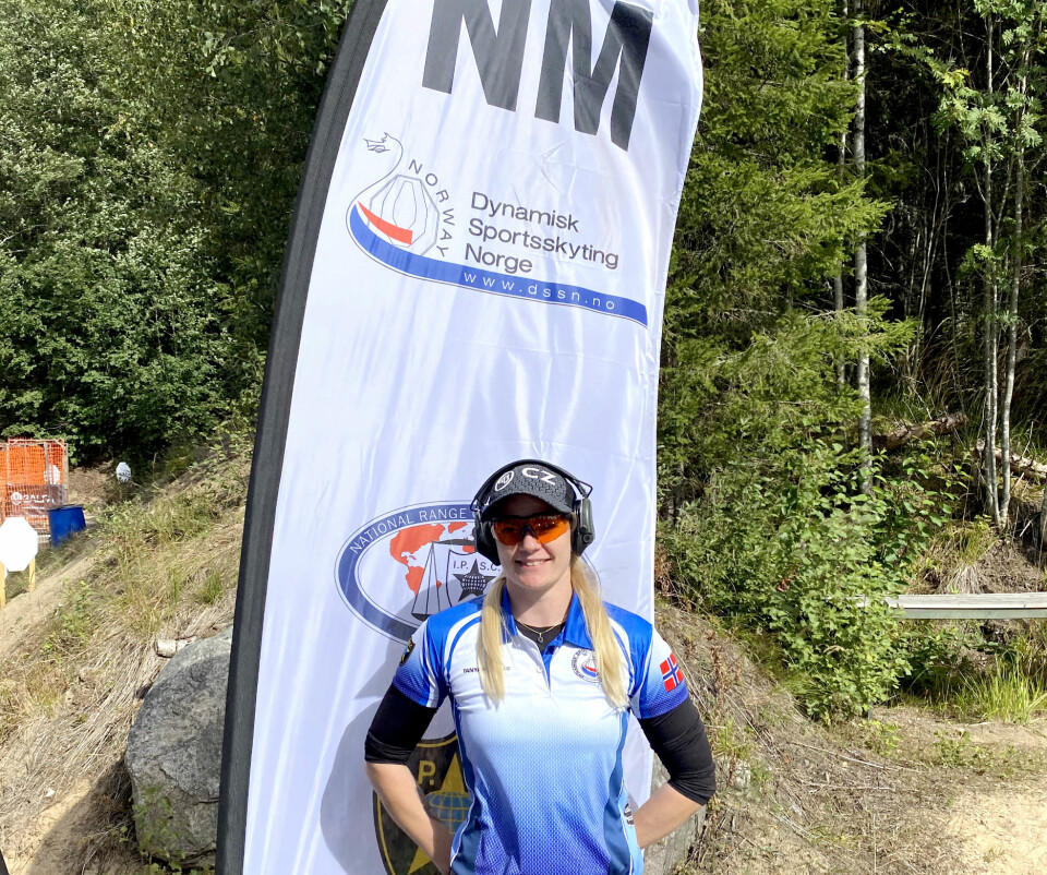 NORGESMESTER: Tysnes under sitt første NM, på Kongsvinger i august i år, hvor hun gikk helt til topps.