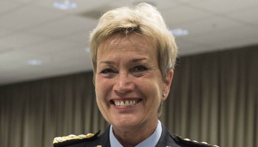 Kirsten Lindeberg går av som politimester i Agder politidistrikt. Kirsten Lindeberg går av som politimester i Agder politidistrikt.