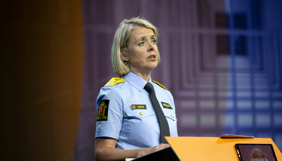 Politidirektør Benedicte Bjørnland.