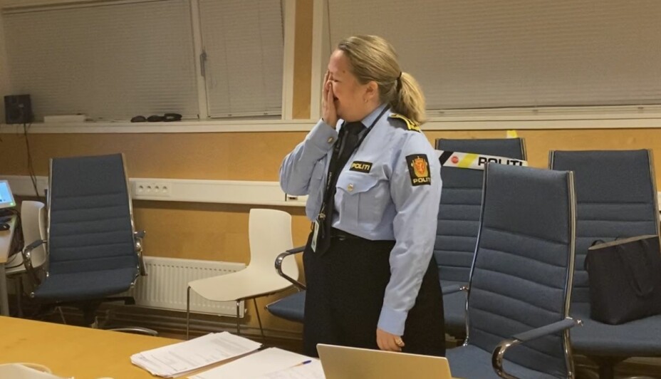 Fryjordet visste ingenting da politidirektør Benedicte Bjørnland plutselig fortalte at hun er kåret til årets leder i politiet.
