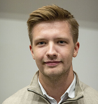 Marcus Hagen, leder av PF Politistudentene. Marcus Hagen, leder av PF Politistudentene.