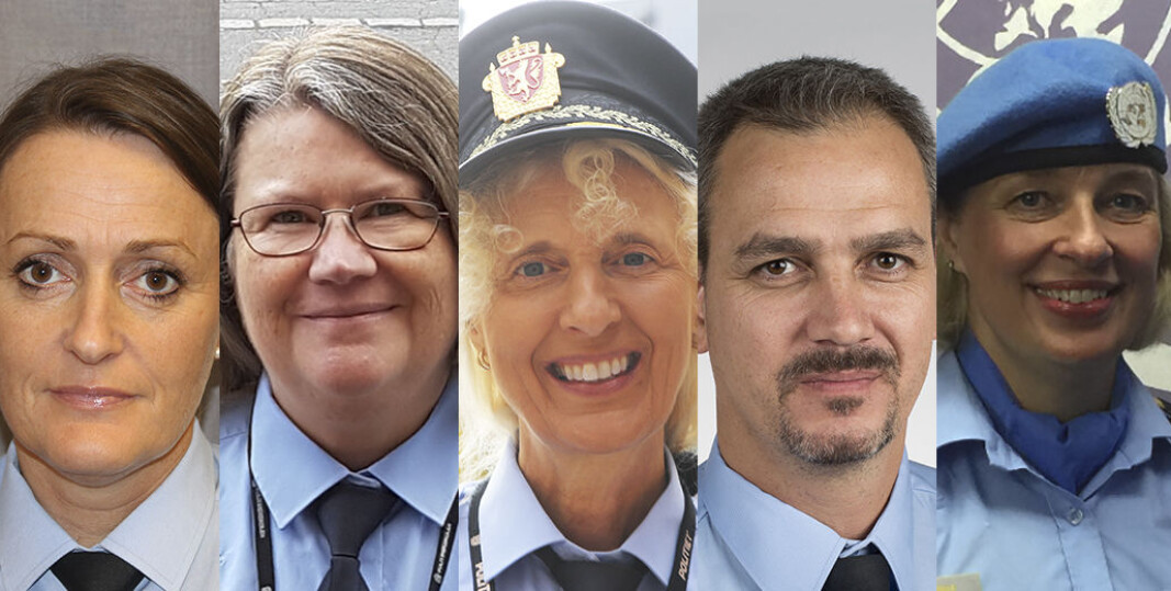 Inger-Lise Brøste, Tanja Randby Garthus, Kim Anne-Marie Hiorth, Bjørn-Erik Ludvigsen og Mari-Ann Randulf er de fem finalistene til Politiforums Ærespris 2020. Inger-Lise Brøste, Tanja Randby Garthus, Kim Anne-Marie Hiorth, Bjørn-Erik Ludvigsen og Mari-Ann Randulf er de fem finalistene til Politiforums Ærespris 2020.