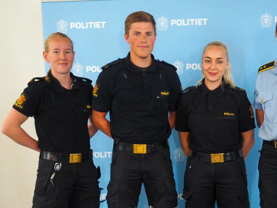 PRAKSISTRIO: Fra venstre, Sunneiv Syversrud, Joakim Johansen og Hanne Brustad.