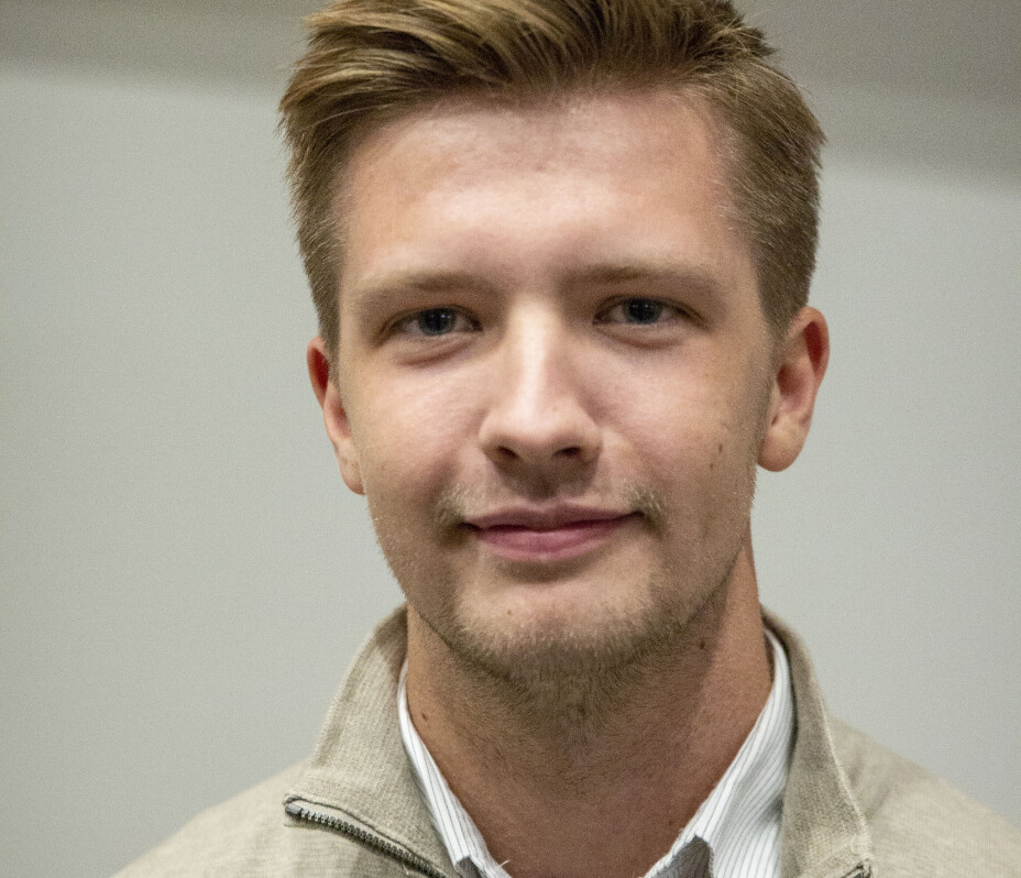 Marcus Hagen, leder av PF Politistudentene.