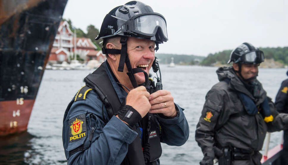 Politiet kan glede seg over økt tillit. Bildet er et illustrasjonsfoto tatt i en annen anledning.