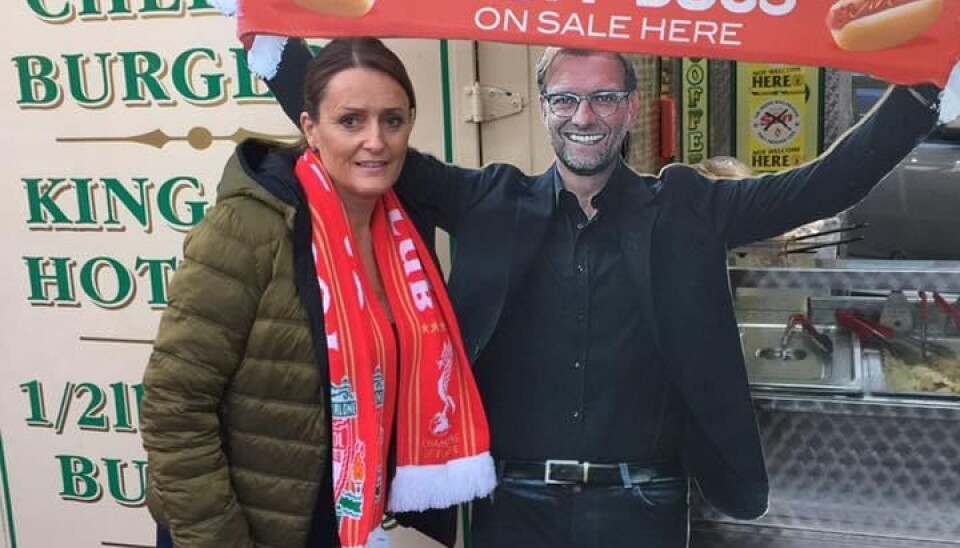 IDOLET: - Han har en hjertevarme for spillerne sine, og det håper jeg at jeg har et lite snev av også i møte med studentene våre, sier Inger-Lise Brøste om Liverpool-trener Jürgen Klopp.