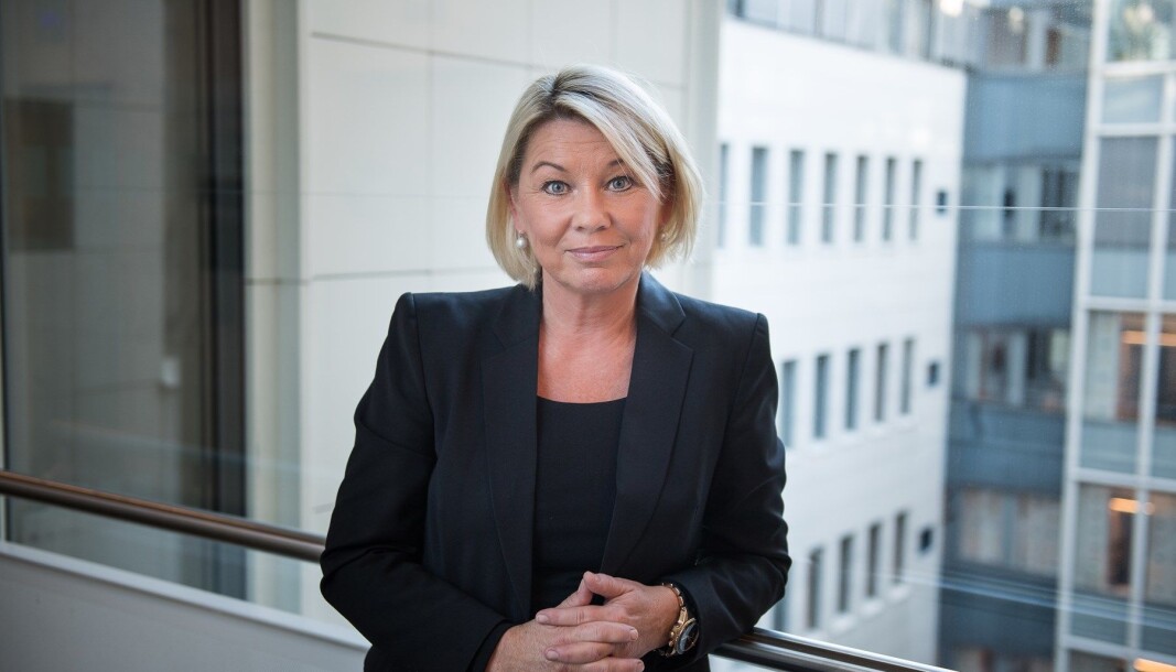 Justisminister Monica Mæland. Justisminister Monica Mæland.