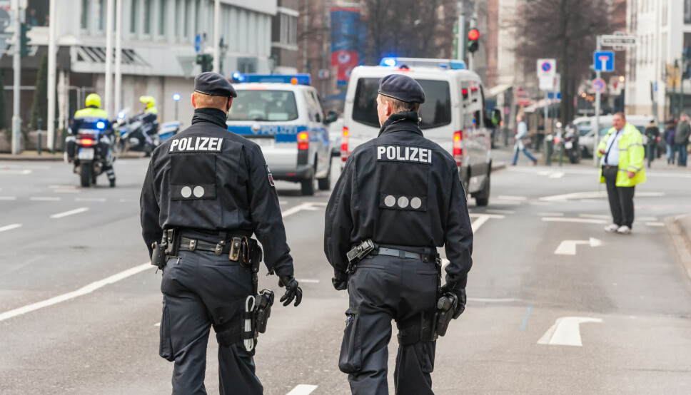 To tyske politibetjenter.