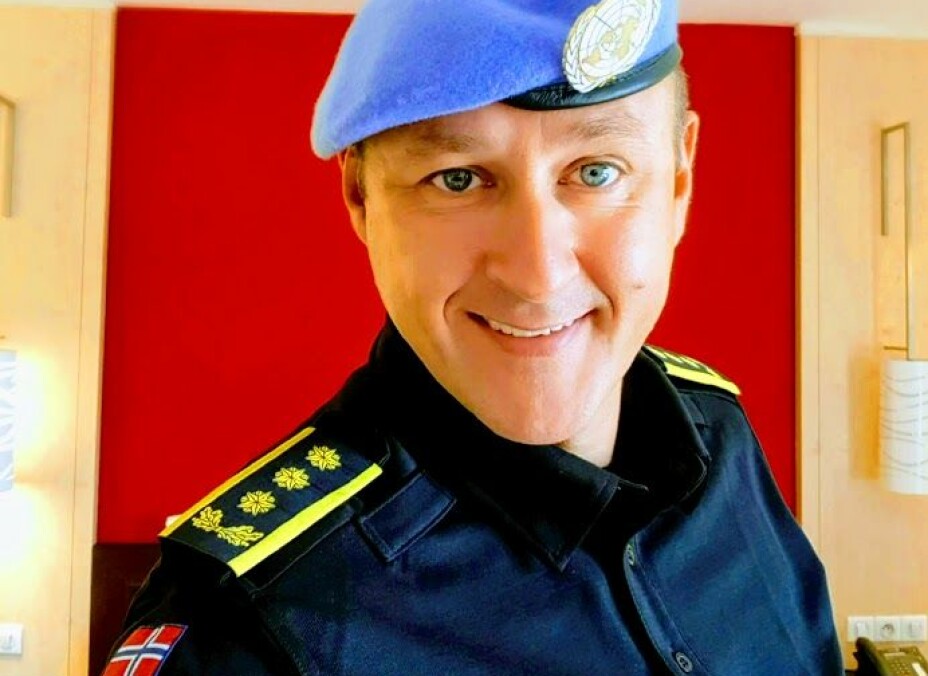 FARLIG OPPDRAG: Politiinspektør Gustav Landro har tilbrakt 1,5 år i Malis hovedstad med å lære bort kriminalteknikk.