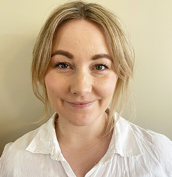 Sandra Pernille Magnussen, kommunikasjonssjef ved Politihøgskolen. Sandra Pernille Magnussen, kommunikasjonssjef ved Politihøgskolen.