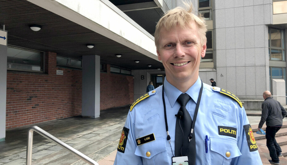 Helge Stave, leder for Felles enhet for etterretning og etterforskning i Vest politidistrikt.