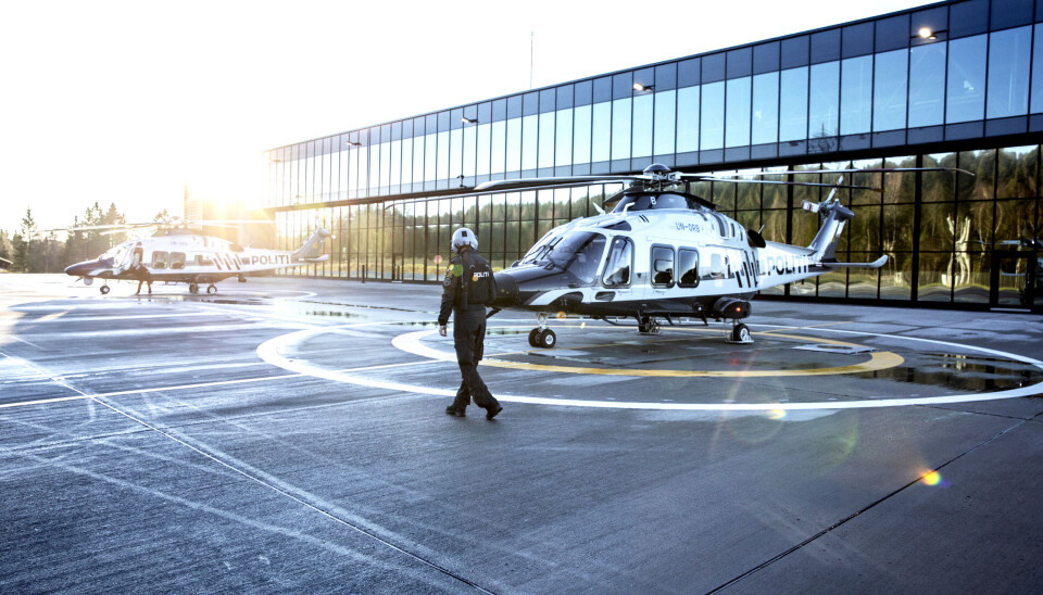 Helikoptertjenesten holder til på Beredskapssenteret.
