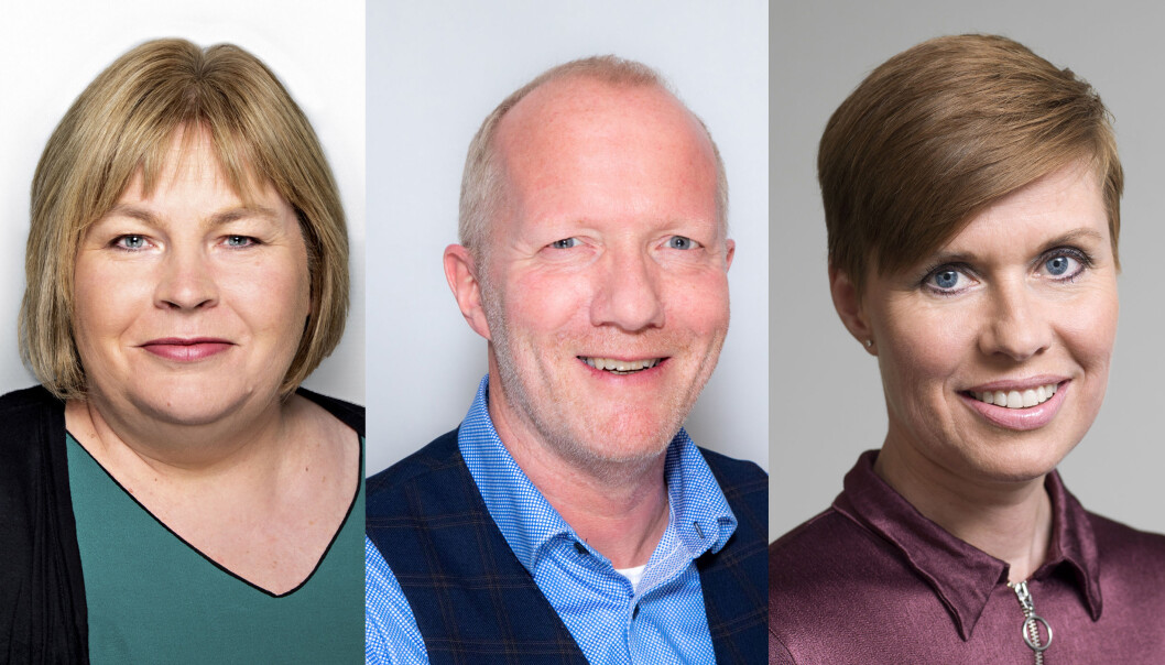 Elin Floberghagen, generalsekretær i Norsk Presseforbund, Arne Jensen, generalsekretær i Norsk Redaktørforening og Ina Lindahl Nyrud, advokat i Norsk Journalistlag. Elin Floberghagen, generalsekretær i Norsk Presseforbund, Arne Jensen, generalsekretær i Norsk Redaktørforening og Ina Lindahl Nyrud, advokat i Norsk Journalistlag.