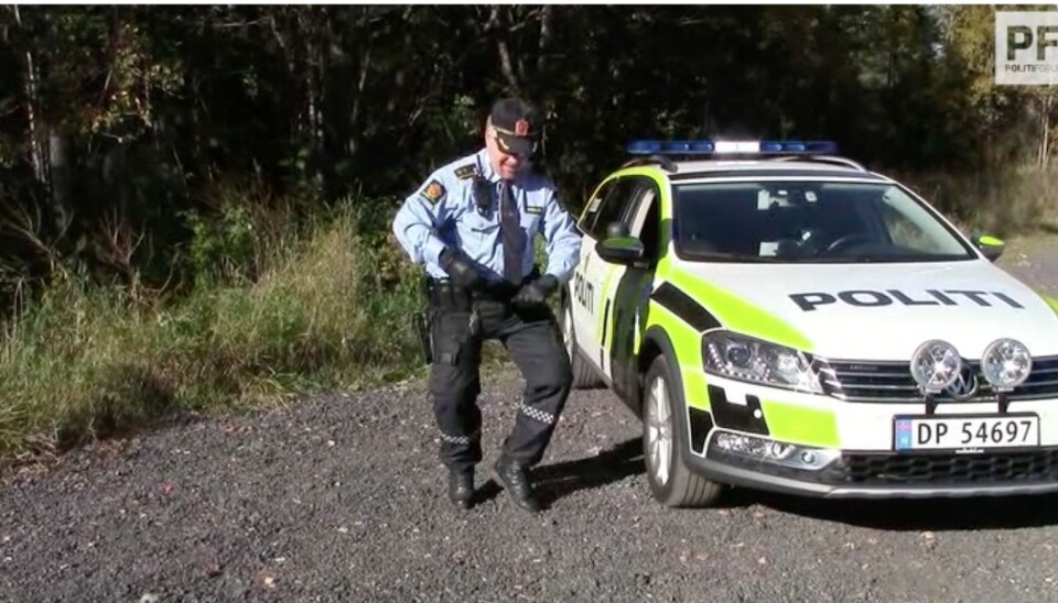– Videoen er et bidrag for å vise at politiet er mennesker og positivitet er viktig, sa Tonsjø i et intervju til Politiforum i 2016.