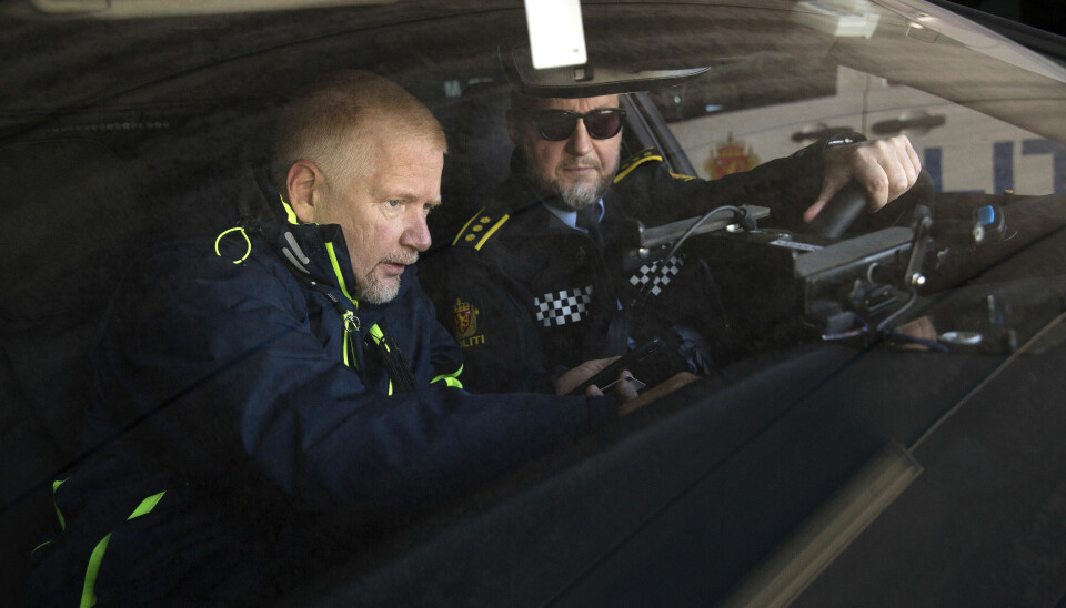 TOSPANN: Politioverbetjent Stig Tonsjø (til venstre) og hans nærmeste leder Tor-Håkon Fegri har kjent hverandre i mange år.