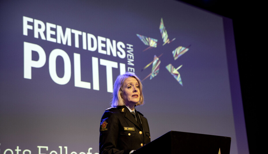 Politidirektør Benedicte Bjørnland.