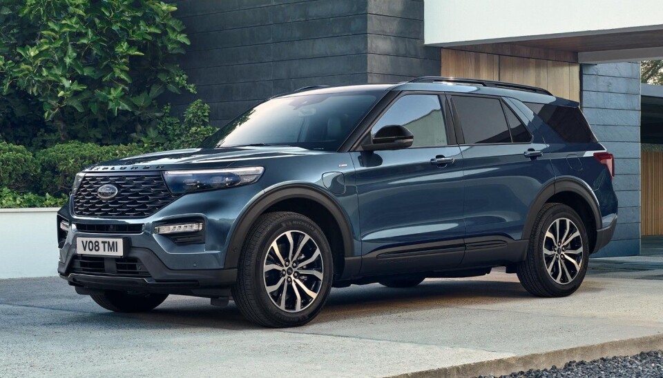 Ford Explorer hybrid skal leveres som nytt ressurskjøretøy til politiet. Bilene er klare til levering våren 2022. Ford Explorer hybrid skal leveres som nytt ressurskjøretøy til politiet. Bilene er klare til levering våren 2022.