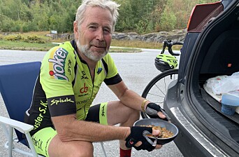Johannessen fikk god mat av kona under gjennomføringen. Johannessen fikk god mat av kona under gjennomføringen.
