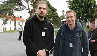 VIL JOBBE MED MENNESKER: Både politistudent Kostas og Markus har høye forventninger til studiet. VIL JOBBE MED MENNESKER: Både politistudent Kostas og Markus har høye forventninger til studiet.