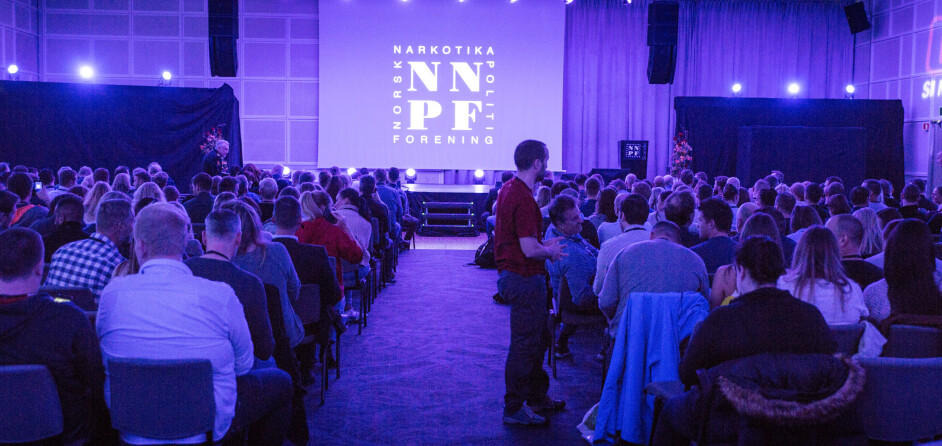Slik så det ut da Norsk Narkotikapolitiforening arrangerte sin utdanningskonferanse i 2019. Slik så det ut da Norsk Narkotikapolitiforening arrangerte sin utdanningskonferanse i 2019.