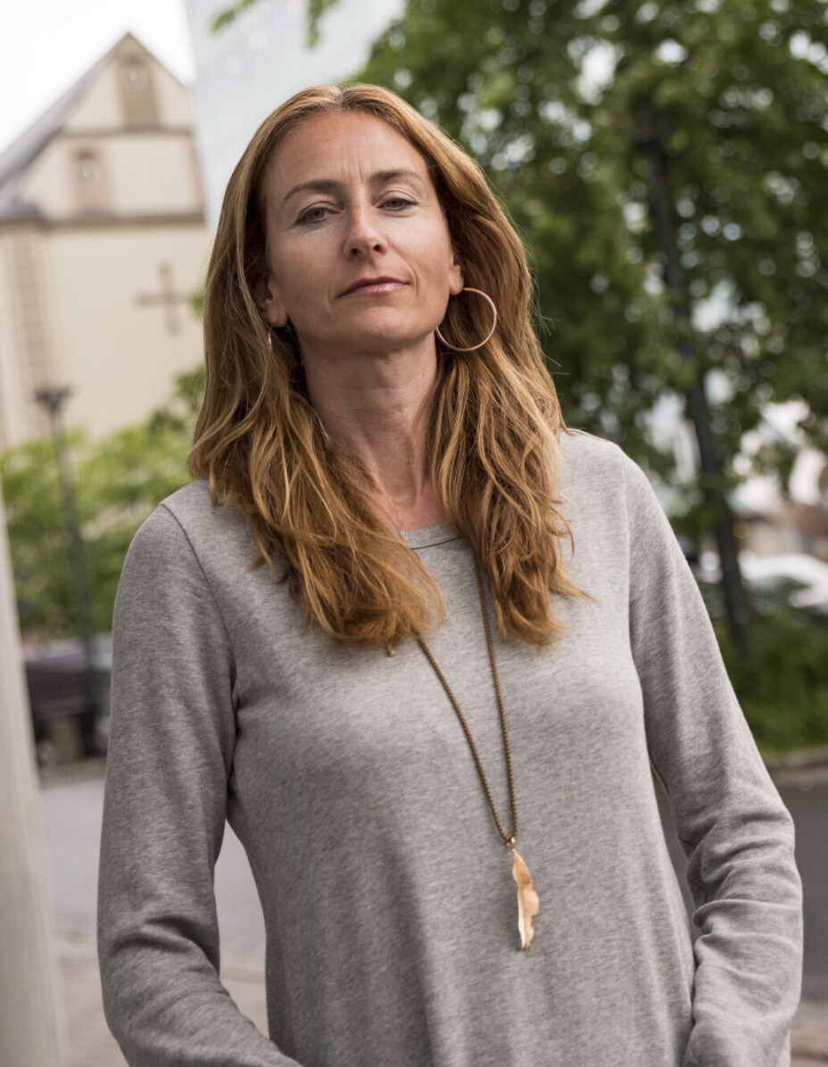 Kristin Aga, leder i Oslo politiforening. Kristin Aga, leder i Oslo politiforening.