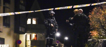 Kongsberg: Politiet ble beskutt med piler