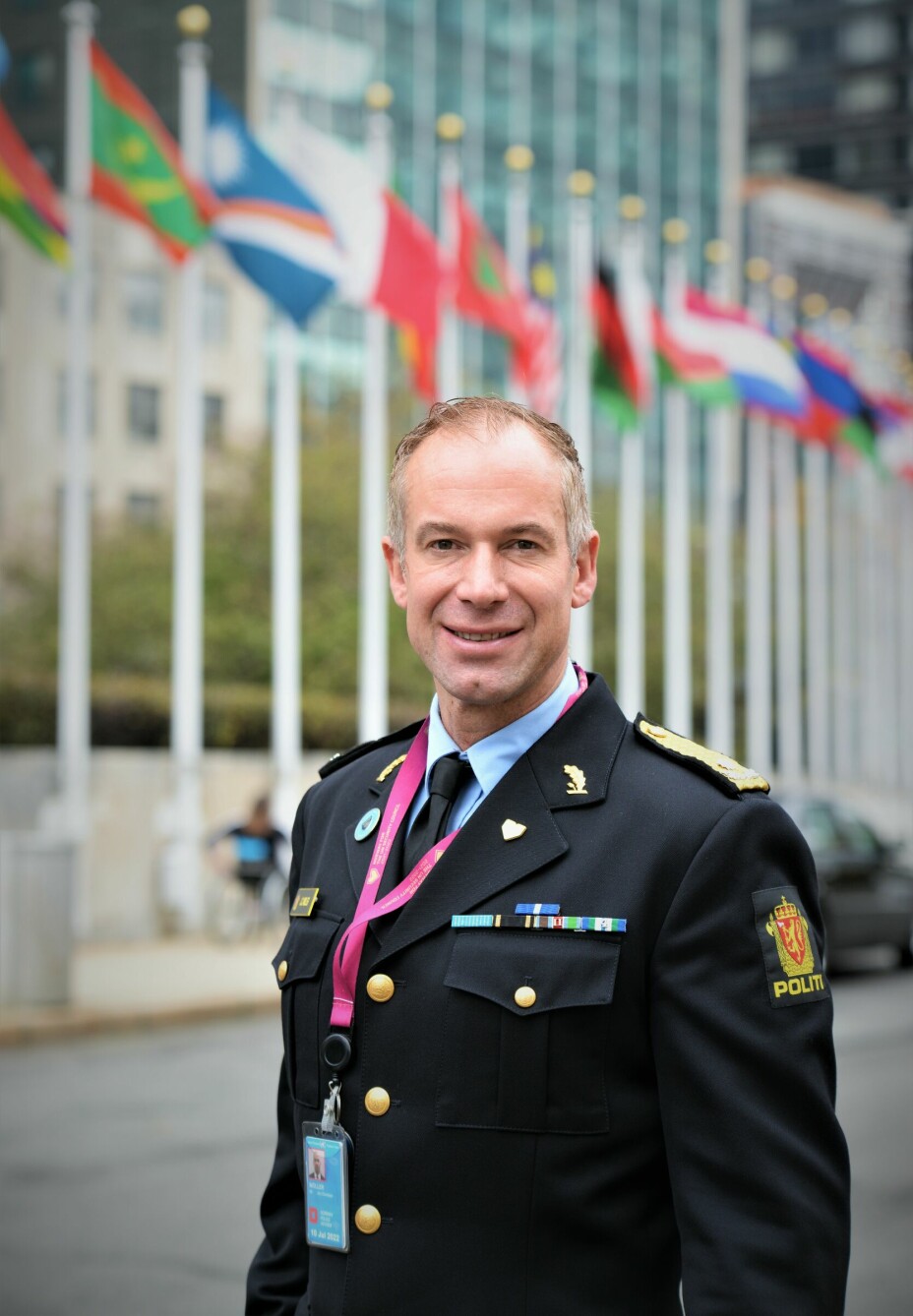 Jon Christian Møller, Politiråd, FN-delegasjonen i New York.