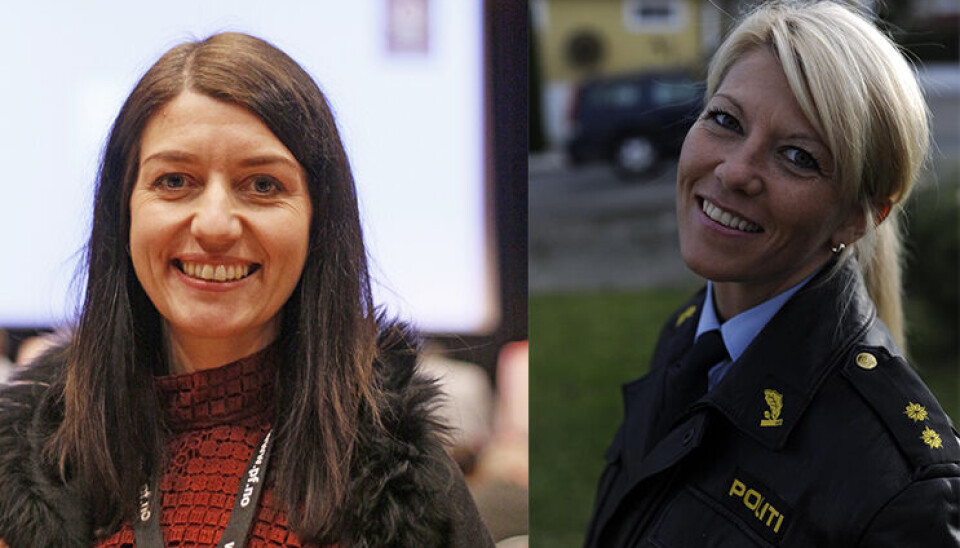 Guro Angell Gimse og Anne-Catherine Gustafson. Guro Angell Gimse og Anne-Catherine Gustafson.