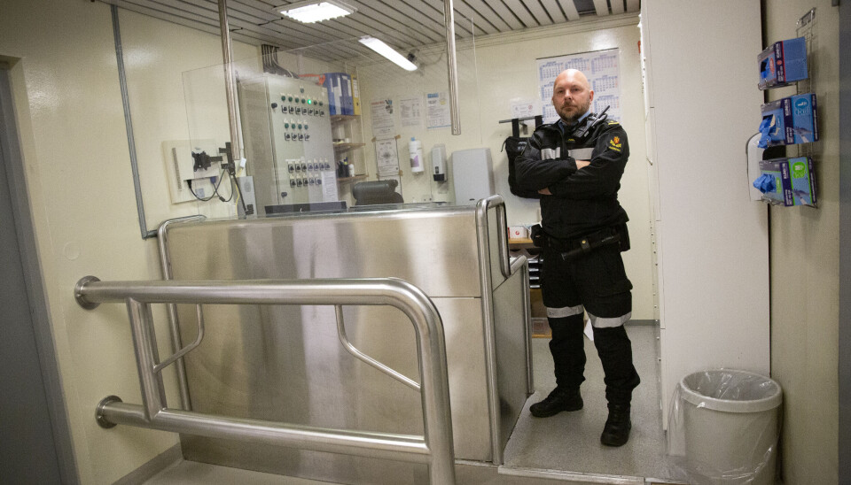 AVSTENGT: Ledende arrestforvarer Jørn Atle Bingen skulle gjerne hatt full tilgang til PFTs produktkatalog for å se hva slags verneutstyr som er tilgjengelig for arresten.