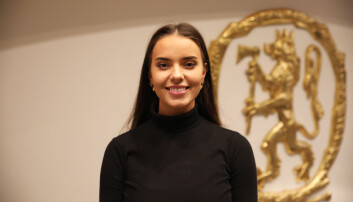 Renate Johnsen Grøndal, i PF Politistudentene. Renate Johnsen Grøndal, i PF Politistudentene.