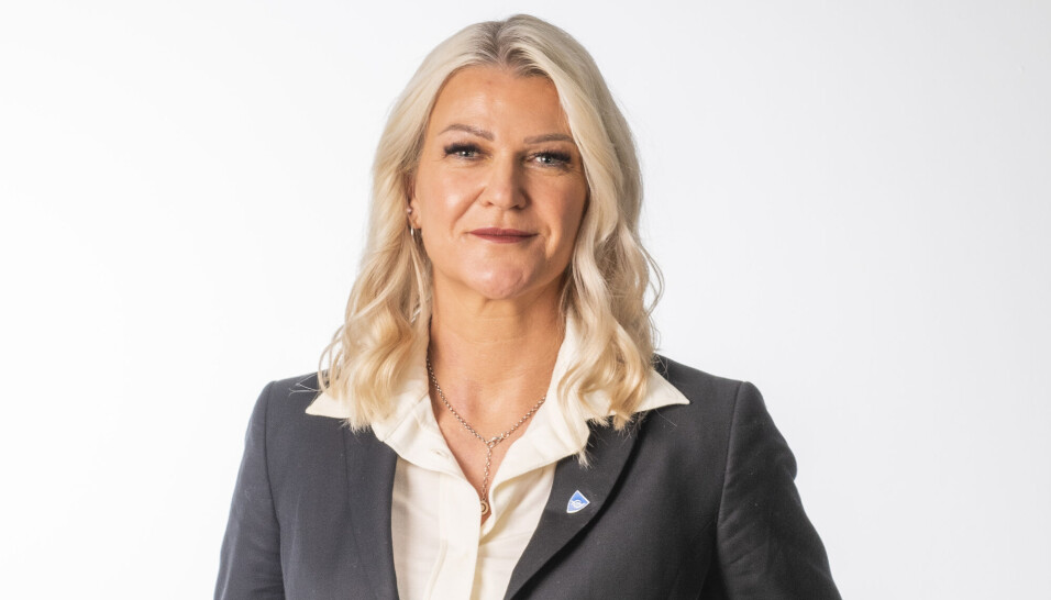 Tove Henøen (Sp), ordfører i Hustavika.