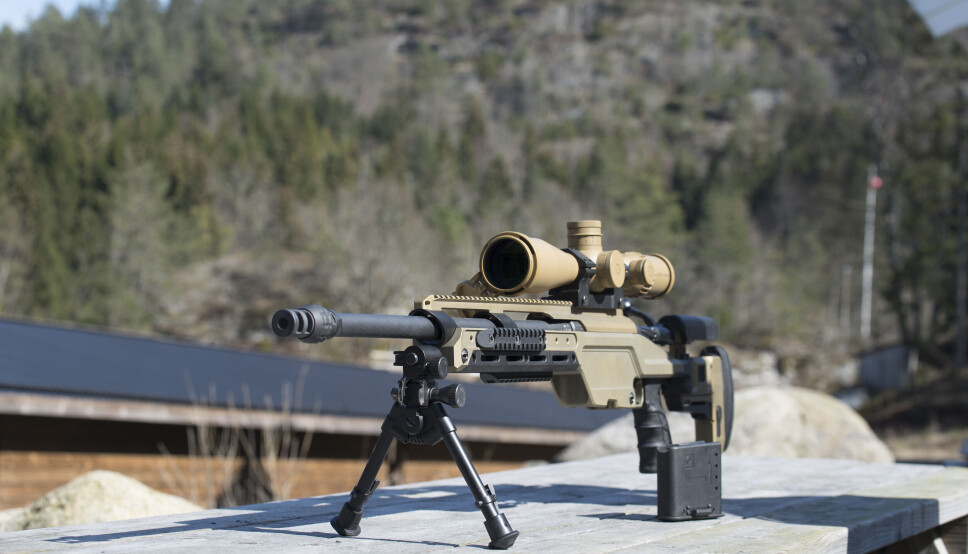 UTSKUDD: Ved tre ulike anledninger har politiets skarpskytterrifle Steyr SSG 08-A1 avfyrt seg selv. Nå vurderer flere skarpskyttere å slutte.