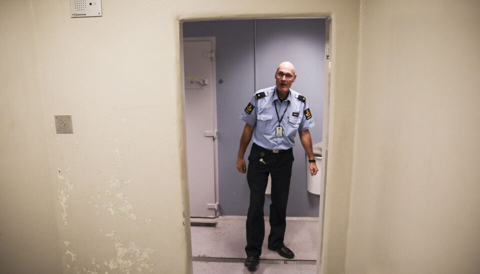 Helge Busch Iversen, fagleder av arresten i Trondheim, er svært fornøyd med pust- og bevegelsessystemet de har testet ut på cellene. Helge Busch Iversen, fagleder av arresten i Trondheim, er svært fornøyd med pust- og bevegelsessystemet de har testet ut på cellene.